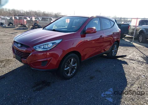 2014 Hyundai Tucson Gls z USA, uszkodzony, nr VIN KM8JT3AF2EU817711